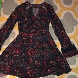 american eagle paisley dress